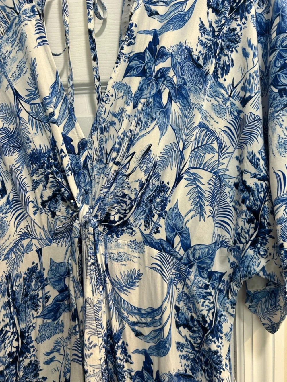Baltic born Byron Jumpsuit blue Floral size xl - Picture 8 of 9